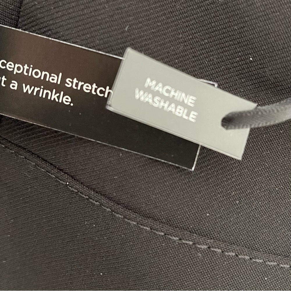 White House Black Market Soft Drape Black Washable Jacket - Picture 9 of 16